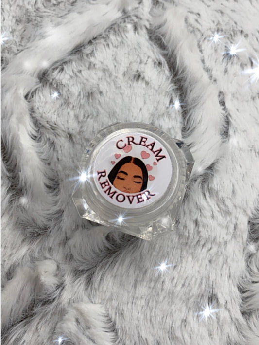 Cream remover